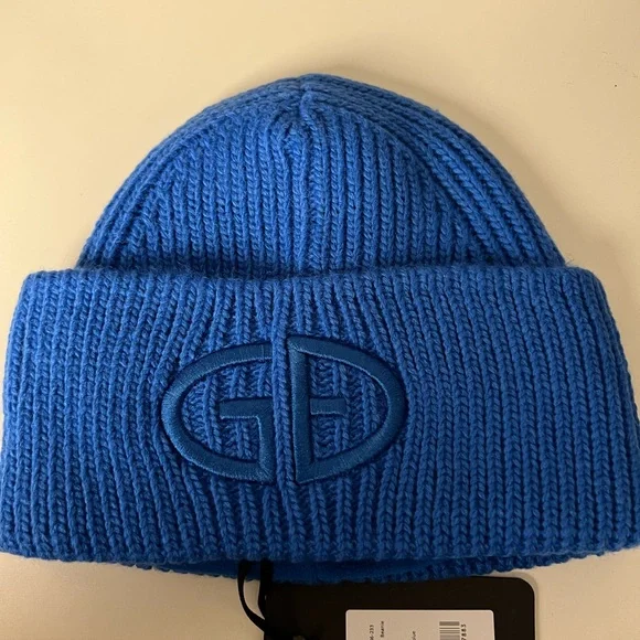Goldbergh Vibrant Blue Knit Beanie - Picture 3 of 8